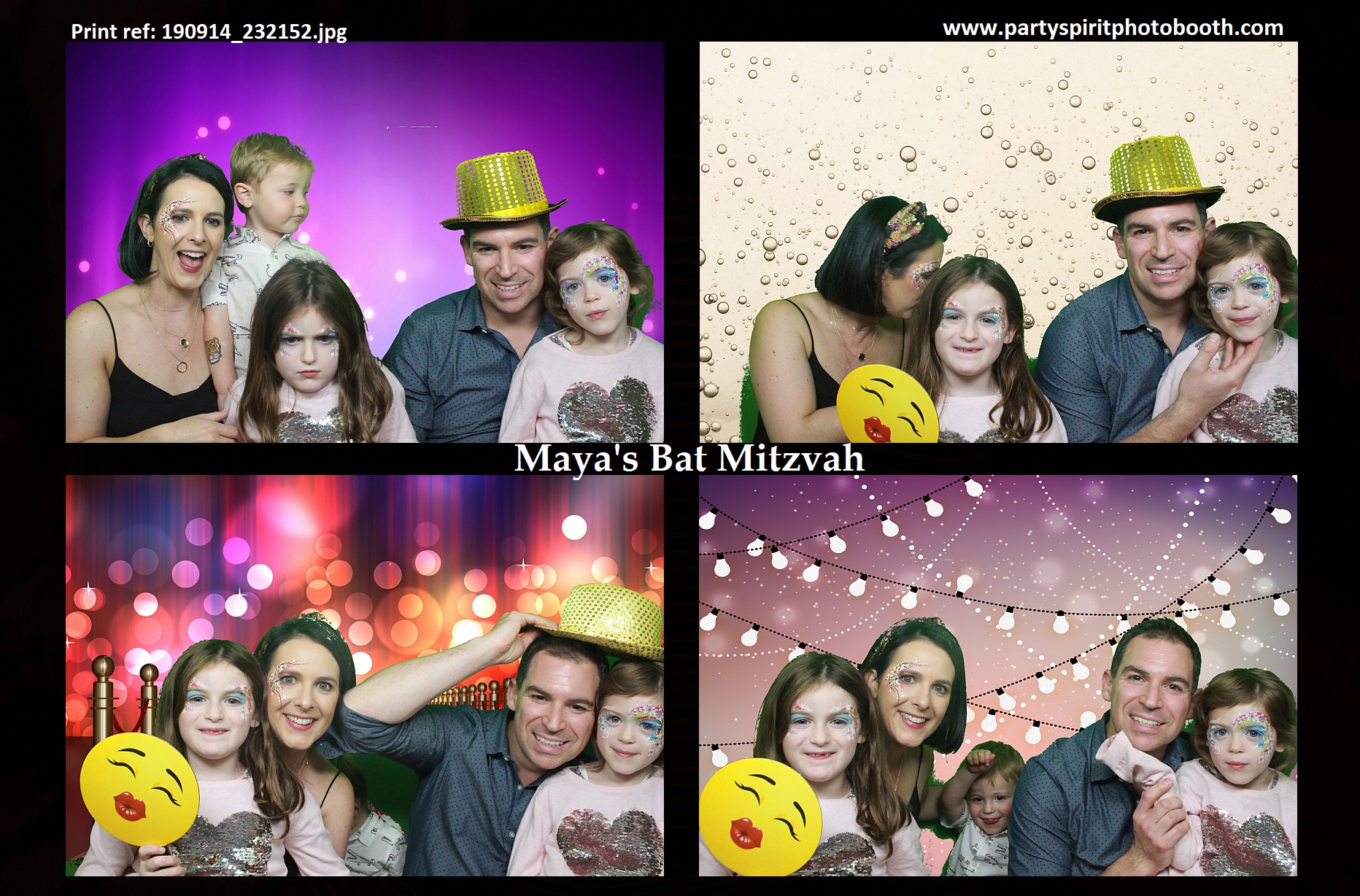 Maya's Bat Mitzvah | View more photos from the event at gallery.partyspiritphotobooth.com/u/PartySpiritPhotoBooth/Mayas-Bat-Mitzvah